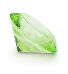 Paperweight Diamond 15 cm | Kristal Dekoratif Obje