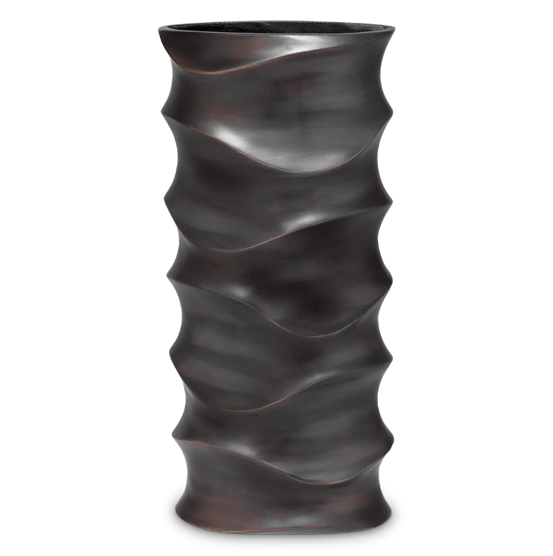 Vase Rapho Bronze Finish L.10 | G.18.5 | Y.41 cm | Vazo