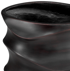 Vase Rapho Bronze Finish L.10 | G.18.5 | Y.41 cm | Vazo