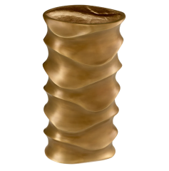 Vase Rapho Vintage Pirinç Kaplama L.10 | G.18.5 | Y.41 cm | Dekoratif Obje - Kase