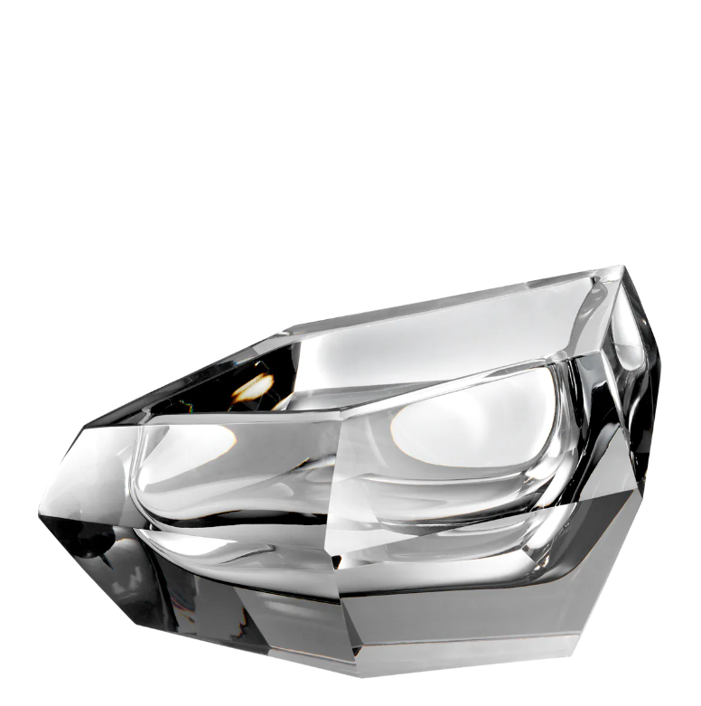 Bowl Alma Grey L.14 | G.22 | Y.10,5 cm | Dekoratif Gri Kase