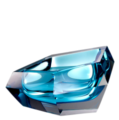 Bowl Alma Blue L.14 | G.22 | Y.10,5 cm | Dekoratif Mavi Kase