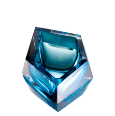 Bowl Alma Blue L.14 | G.22 | Y.10,5 cm | Dekoratif Mavi Kase