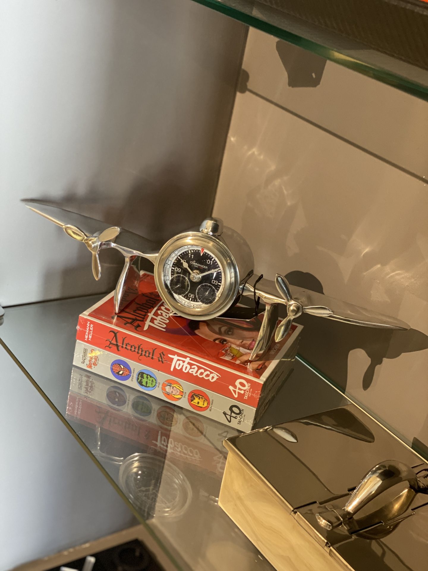 Clock Commander Nickel | Dekoratif Saat