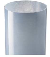 Vase Yu Bicol Blue/Light Brown h:37 cm d:15 cm | Vazo- Mumluk
