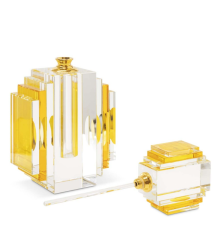 Perfume Bottle Slıce Bıg h:19,4 9,5x5 cm | Kristal Esanslık -Şişe