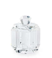 Box Jewel Crystal Cube H:17 cm 10x10 cm  | Kristal Dekoratif Kutu
