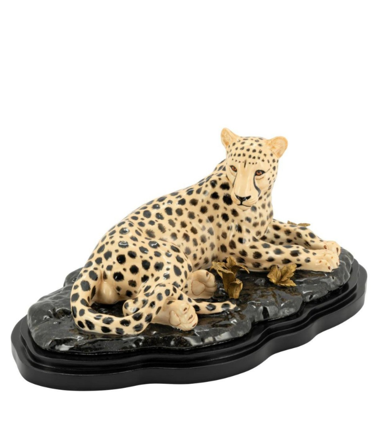 Laying Leo Atlanta h:18 cm 41x24 cm | Dekoratif Obje