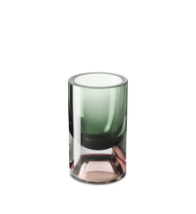 Vase Yu Cold Small Violet/Green h:20,5 cm d:12 cm | Cam vazo