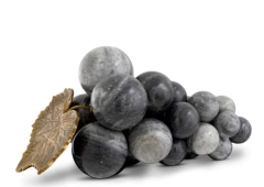 Object Vintage Grapes marble 27x17x13 cm | Mermer Üzüm Obje