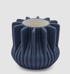 Vaso 3D Geometrie L  27x27 cm | Vazo - Mumluk