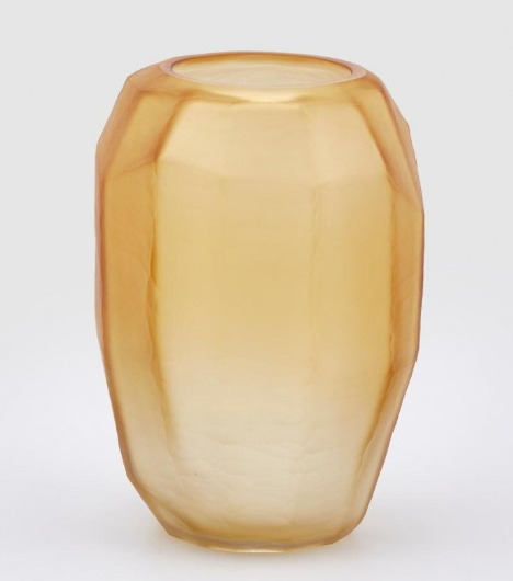 Vaso Poliedro Amber 28x19 cm | Vazo - Mumluk