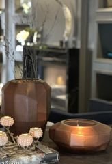 Vaso Poliedro Antique Pink 38x29 cm | Vazo - Mumluk