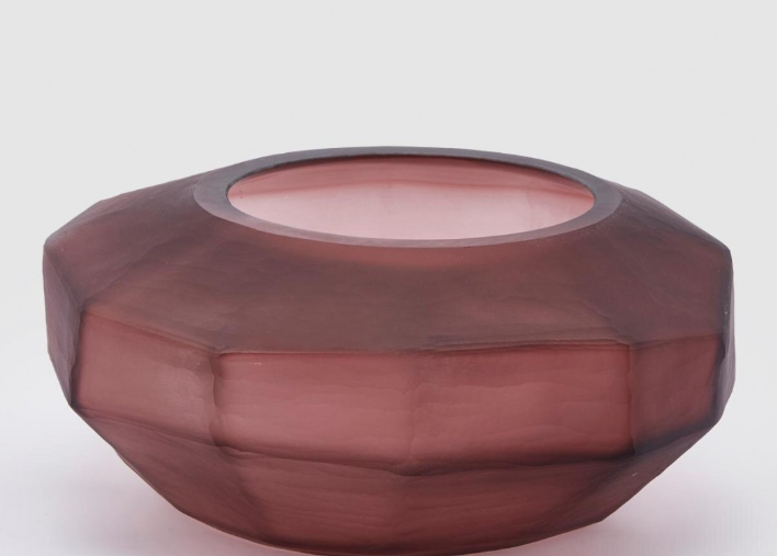 Vaso Poliedro Antique Pink 15x34 cm | Vazo - Mumluk