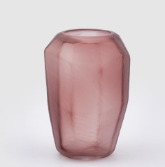 Vaso Poliedro Antique Pink 28x19 cm | Vazo - Mumluk