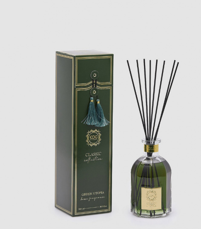 Profumatore Bottiglia Classic Green Utopia 500 ml | Oda Kokusu