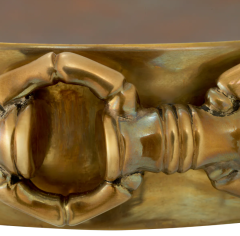 Bowl Clementine  22,5x4,5 cm | Dekoratif Pirinç Kase