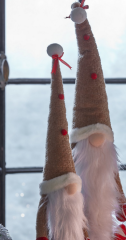 Decoro Gnomo Cono H:75 cm D:14 C:4 cm | Noel Baba | Yılbaşı Dekoratif Obje