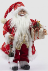 Decoro Babbo H:80 cm C:4 cm | Noel Baba | Yılbaşı Dekoratif Obje
