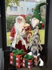 Decoro Babbo H:80 cm C:4 cm | Noel Baba | Yılbaşı Dekoratif Obje