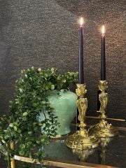 Green gold ceramic jar  32 x 23 cm | Yeşil Gold Detaylı Seramik Küp