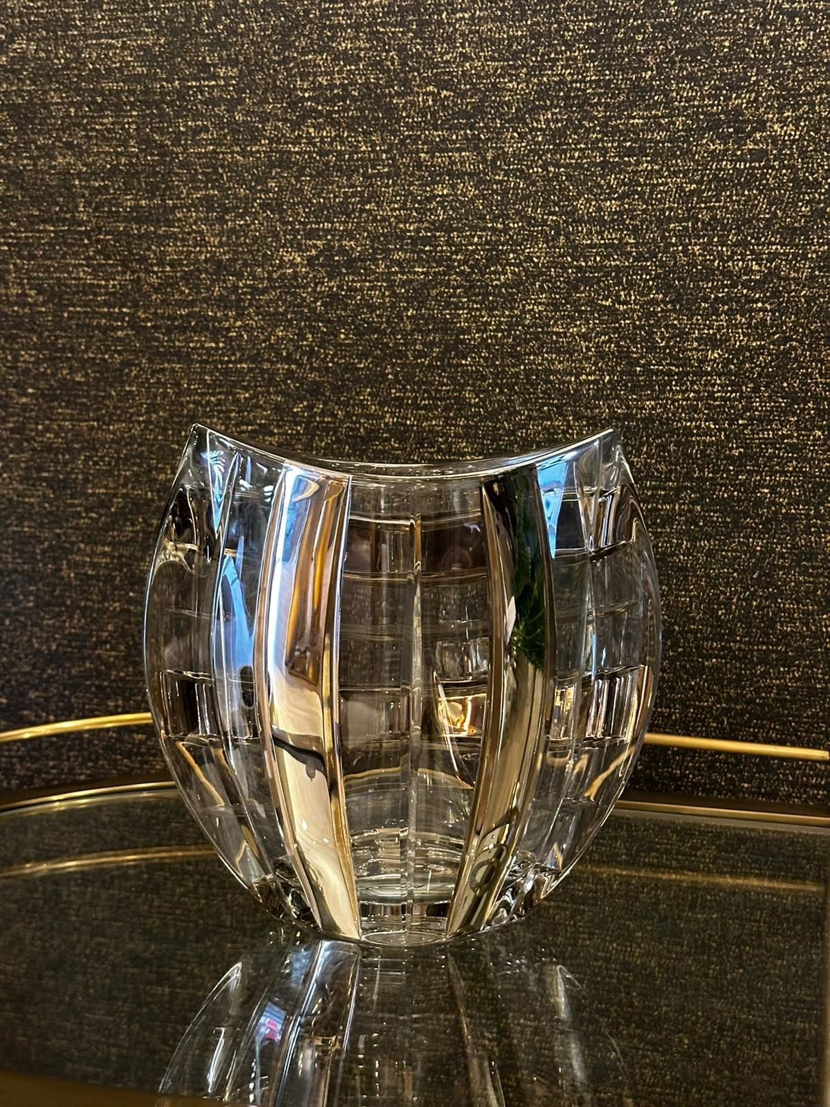 Same Platinium Kristal  Vazo 27x21 cm | Heykel - Vazo