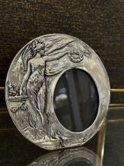 Kalaylı Gümüş Resim Çerçevesi 16 cm | Resim Çerçevesi