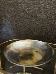 Rico Bowl M 40x7 cm | Desenli Cam Meyvelik