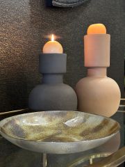 Rico Bowl S 33x6 cm | Desenli Cam Meyvelik